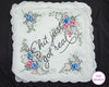  Bridal Handkerchief Personalized Bridal Handkerchief