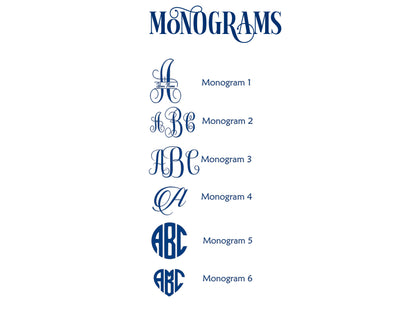 Monogram style 