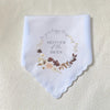 Personalized Mother of the Bride Handkerchief USA