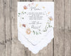 Handmade Wedding Handkerchief Set USA