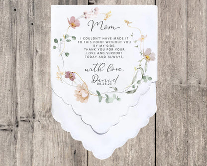 Handmade Wedding Handkerchief Set USA