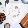Your Name Wedding Handkerchief with date 