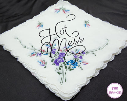 Ladies Embroidery Handkerchief Linen Handkerchiefs