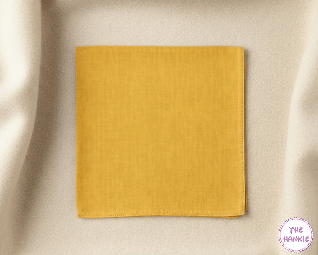 Vibrant Bright Cotton Color Plain Handkerchief