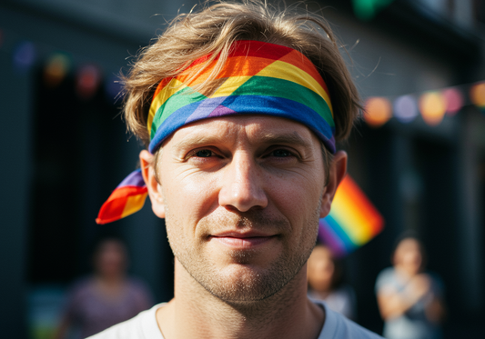 Unisex Custom Embroidery LGBT Bandana Just for You Set of 6