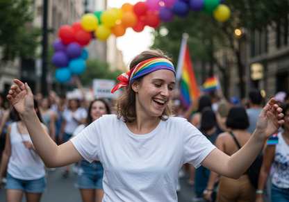 Unisex Custom Embroidery LGBT Bandana Just for You Set of 6