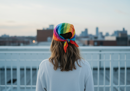 Unisex Custom Embroidery LGBT Bandana Just for You Set of 6
