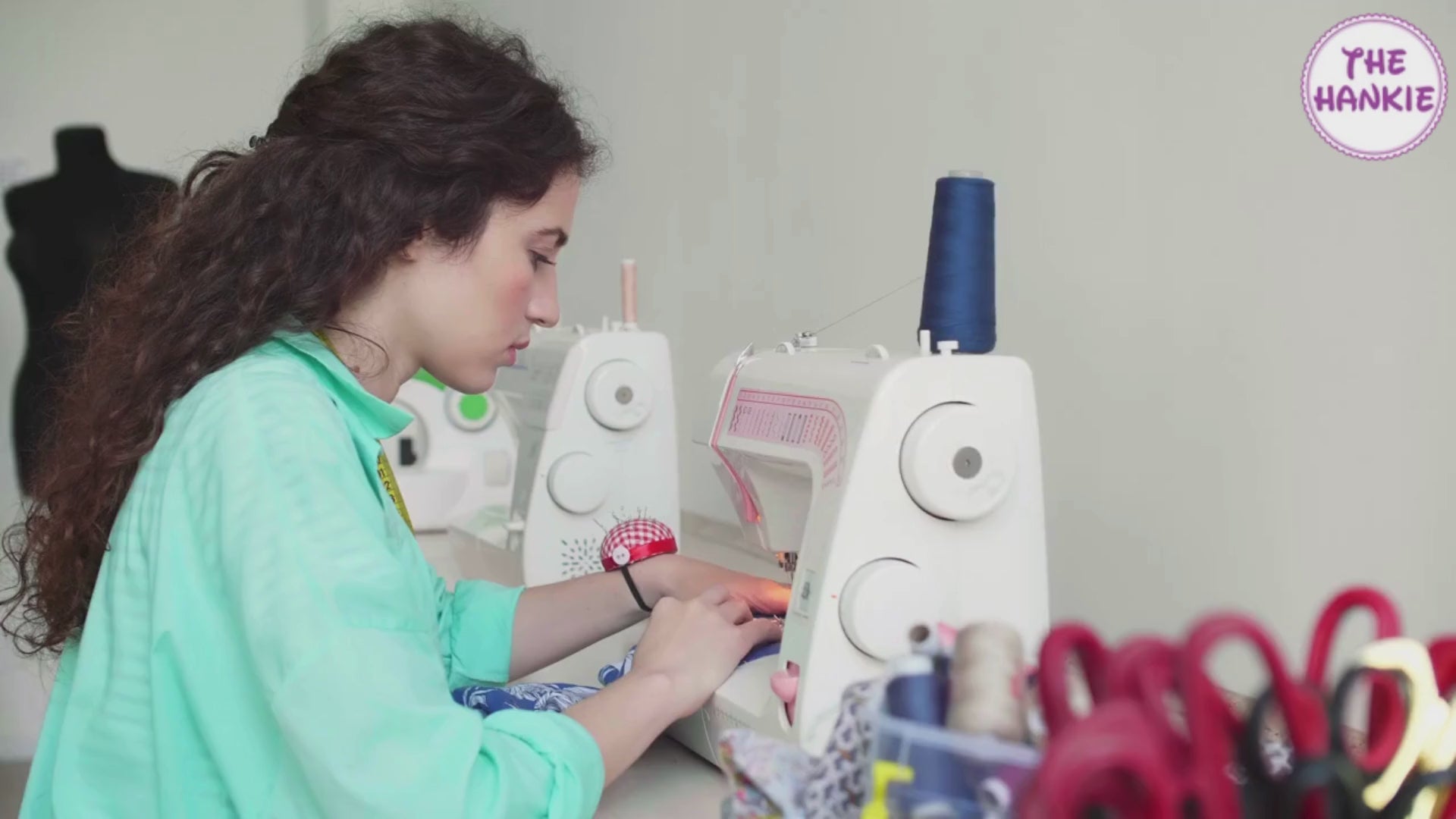 Load video: Monogrammed Wedding Handkerchief – Unique &amp; Personalized Gift