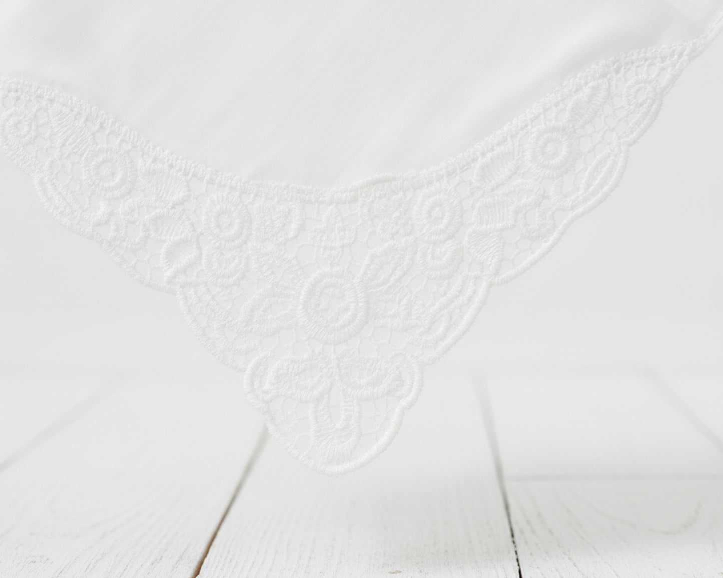 Close-up of a white textured surface with intricate patterns