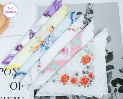 Classic Embroidered Hankies USA
