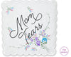 Bridal handkerchief Something Blue Gift for Bride Wedding Monogram