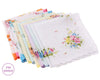 Bridesmaid Floral Handkerchief USA 