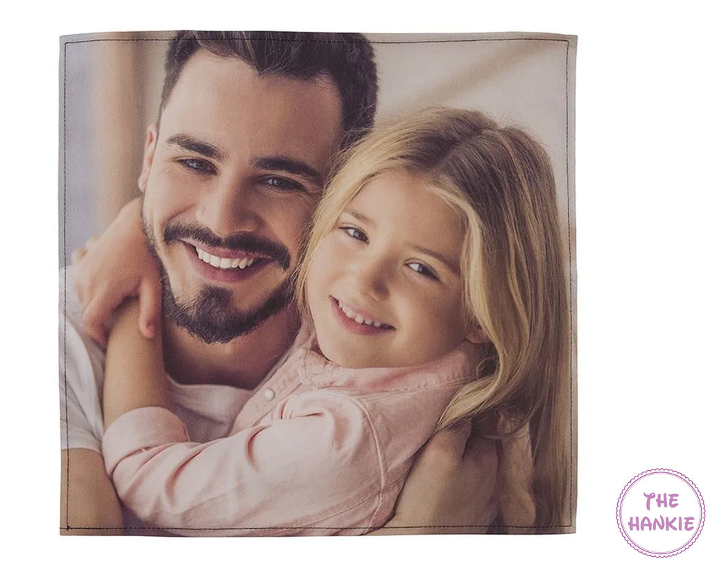 Satin Handkerchiefs with Your Custom Printed Photos on Handkerchief USA