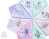 Women's Flower Embroidery Handkerchiefs