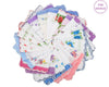 Bridal Floral Handkerchief - Set of 12
