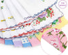 Bridal Floral Handkerchief - Set of 12