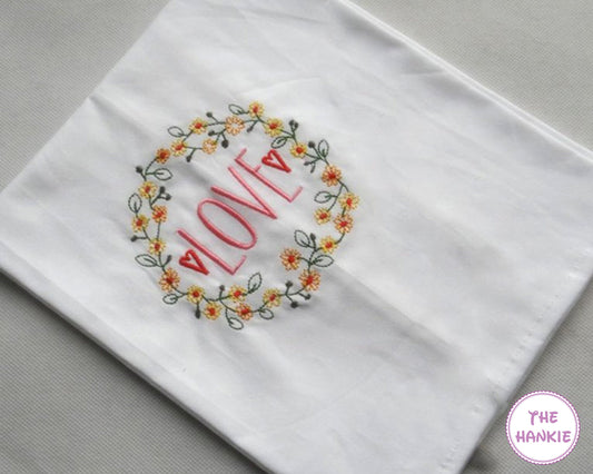 Brides Embridery Handkerchiefs