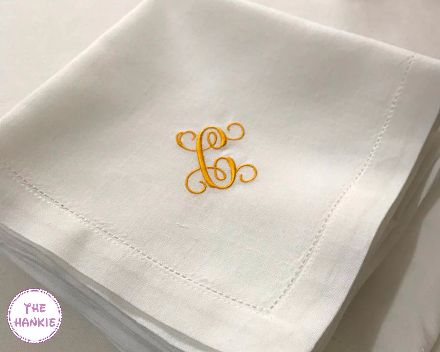 Custom Embroidered Handkerchief