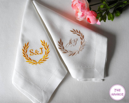 Initial Letter Handkerchiefs